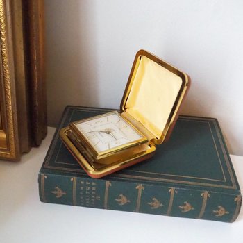 Vintage travel alarm clock | Europa alarm clock | Vintage wind up clock | Travel alarm clock | Working order