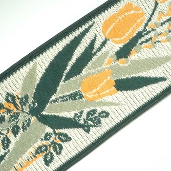 Vintage wall hanging | Long wall hanging | Nature wall hanging | Scandinavian woven textile | Made in Finland