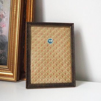Vintage photo frame 18x24 cm | Vintage brass frame | Brass picture frame | Vintage picture frame | Finnish photo frame